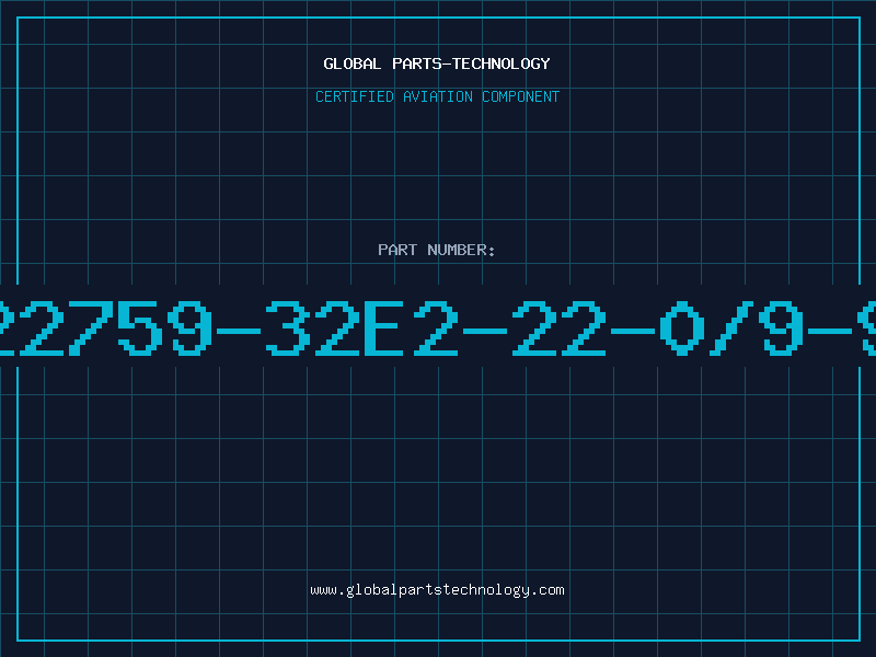 Aviation Part 22759-32E2-22-0/9-9