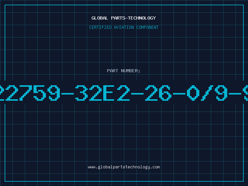 Aviation Part 22759-32E2-26-0/9-9