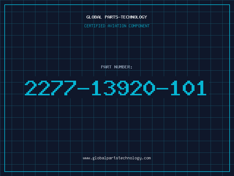 Aviation Part 2277-13920-101