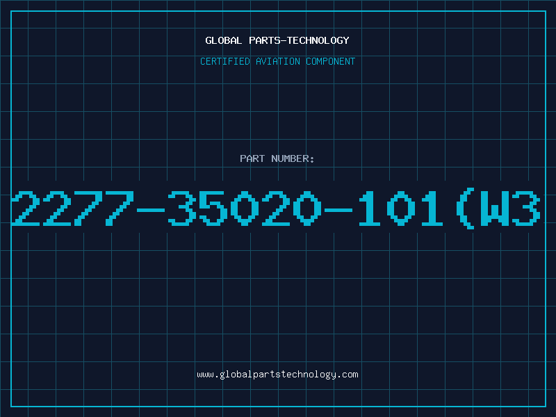 Aviation Part 2277-35020-101(W3