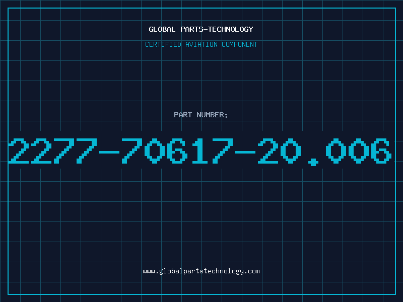 Aviation Part 2277-70617-20.006