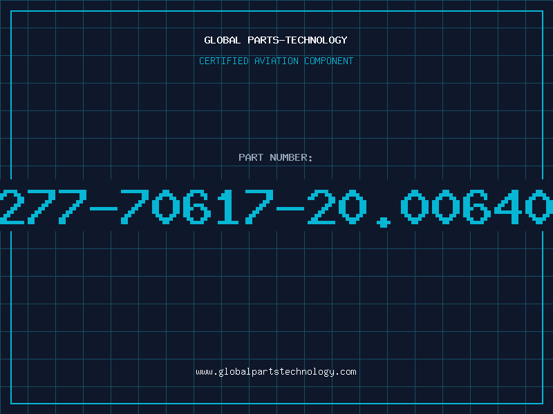 Aviation Part 2277-70617-20.006402