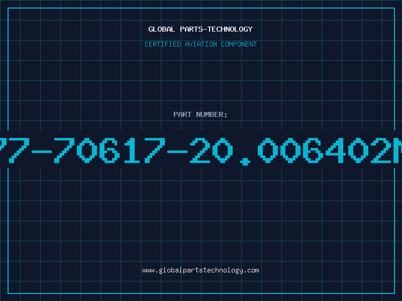 Aviation Part 2277-70617-20.006402MHZ