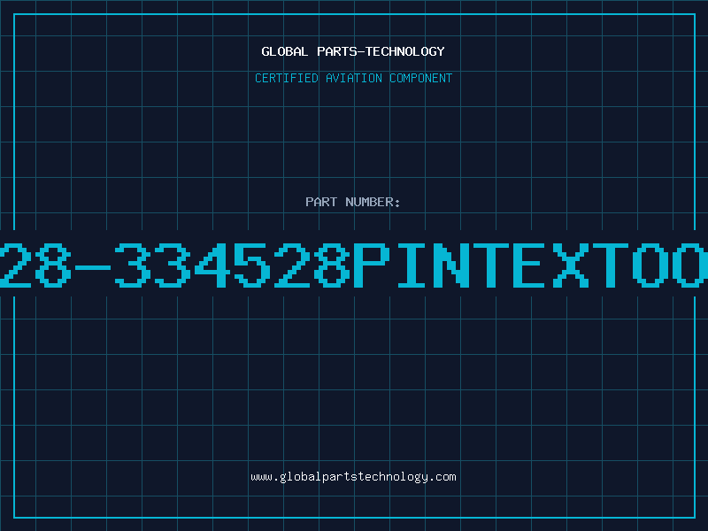 Aviation Part 228-334528PINTEXTOOL