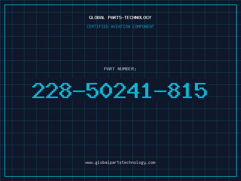 Aviation Part 228-50241-815