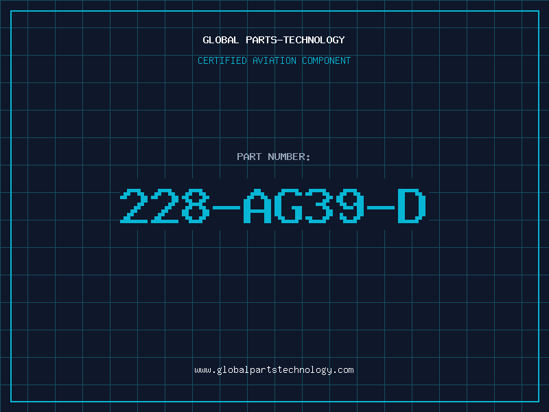 Aviation Part 228-AG39-D