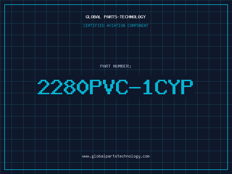 Aviation Part 2280PVC-1CYP