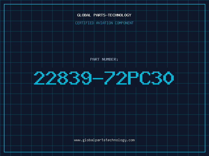 Aviation Part 22839-72PC30