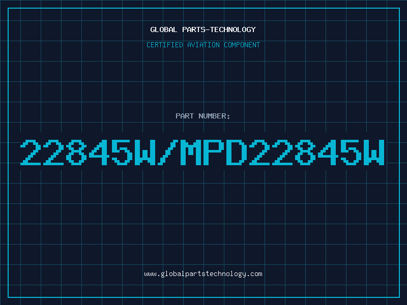Aviation Part 22845W/MPD22845W