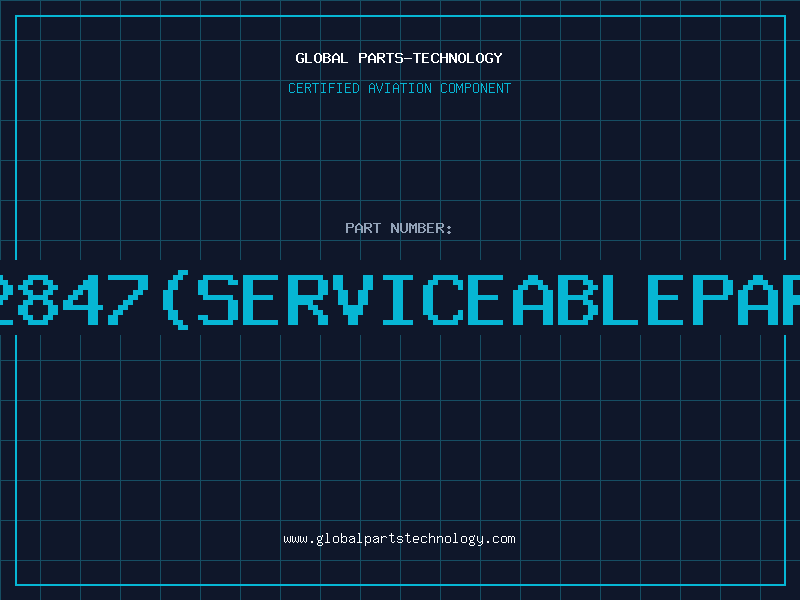 Aviation Part 22847serviceablepart