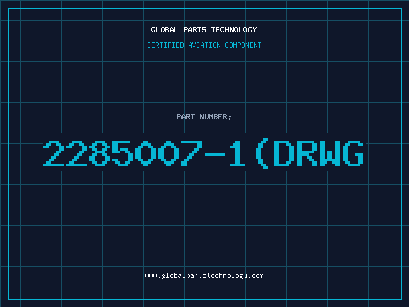 Aviation Part 2285007-1(DRWG