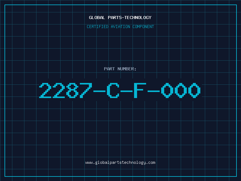 Aviation Part 2287-C-F-000