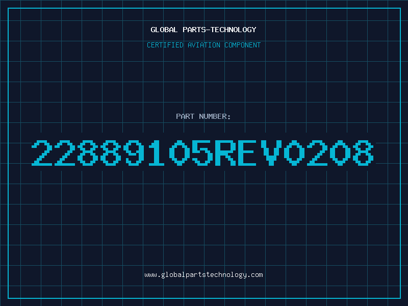 Aviation Part 22889105REV0208