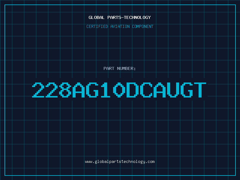 Aviation Part 228AG10DCAUGT