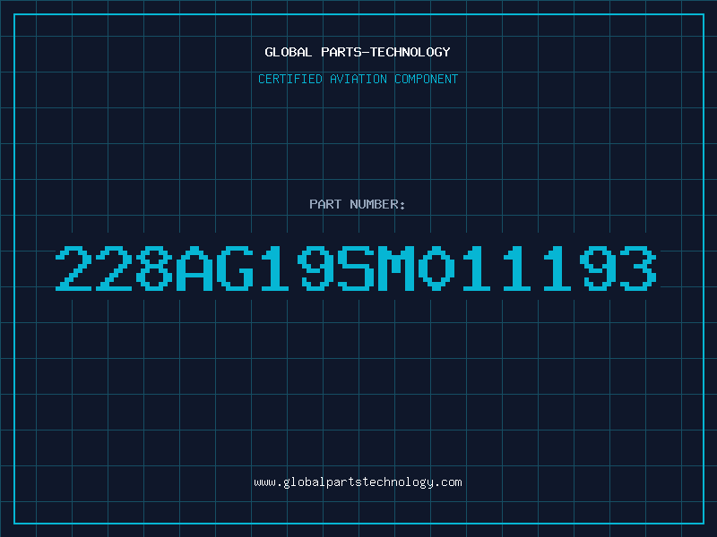 Aviation Part 228AG19SM011193