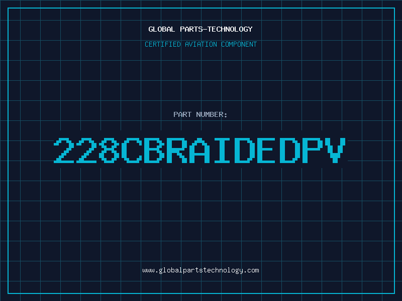 Aviation Part 228CBRAIDEDPV