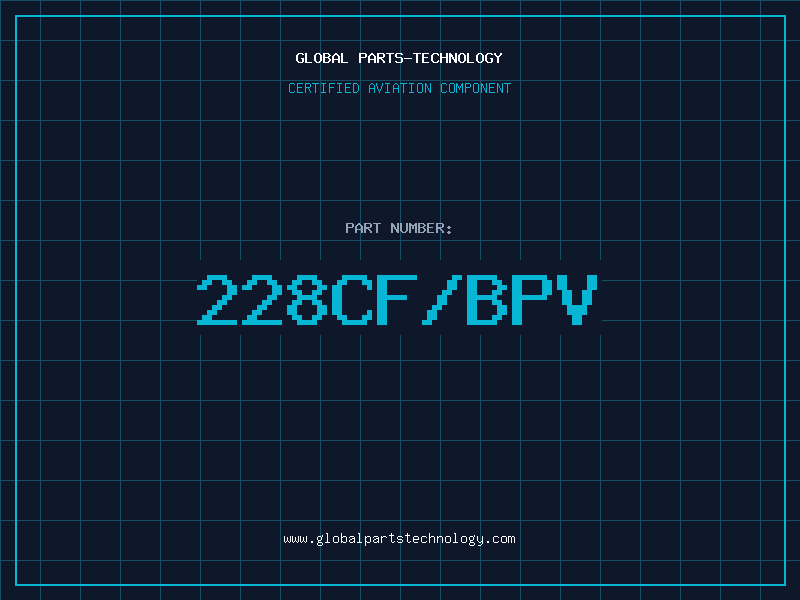 Aviation Part 228CF/BPV