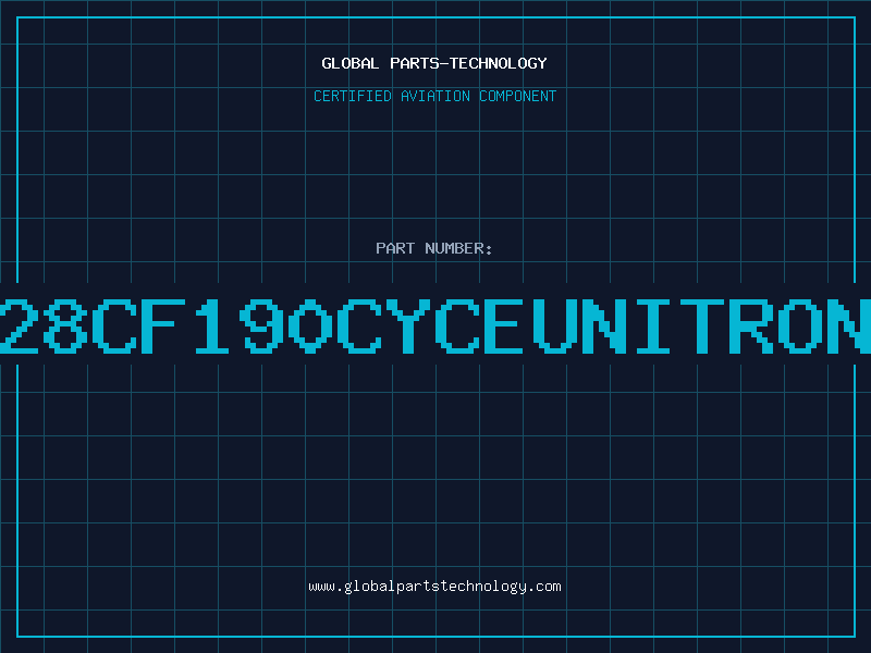 Aviation Part 228CF190CYCEUNITRONI