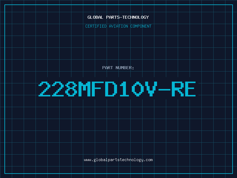 Aviation Part 228MFD10V-RE