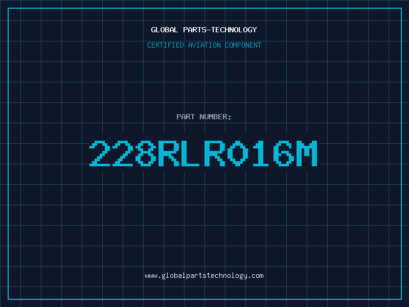 Aviation Part 228RLR016M
