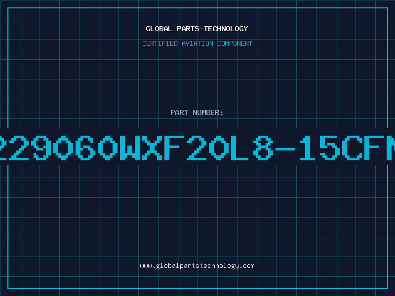 Aviation Part 229060WXF20L8-15CFN