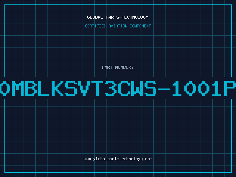 Aviation Part 2290MBLKSVT3CWS-1001PLUG