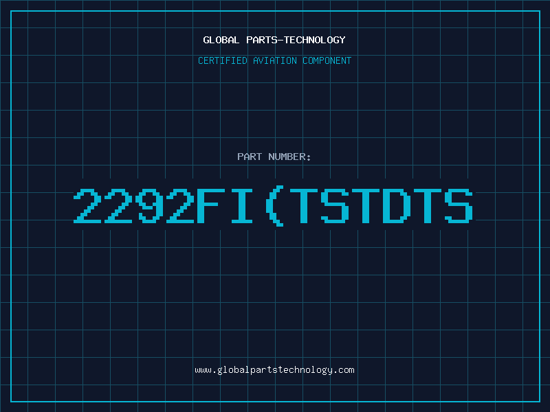 Aviation Part 2292FITSTDTS