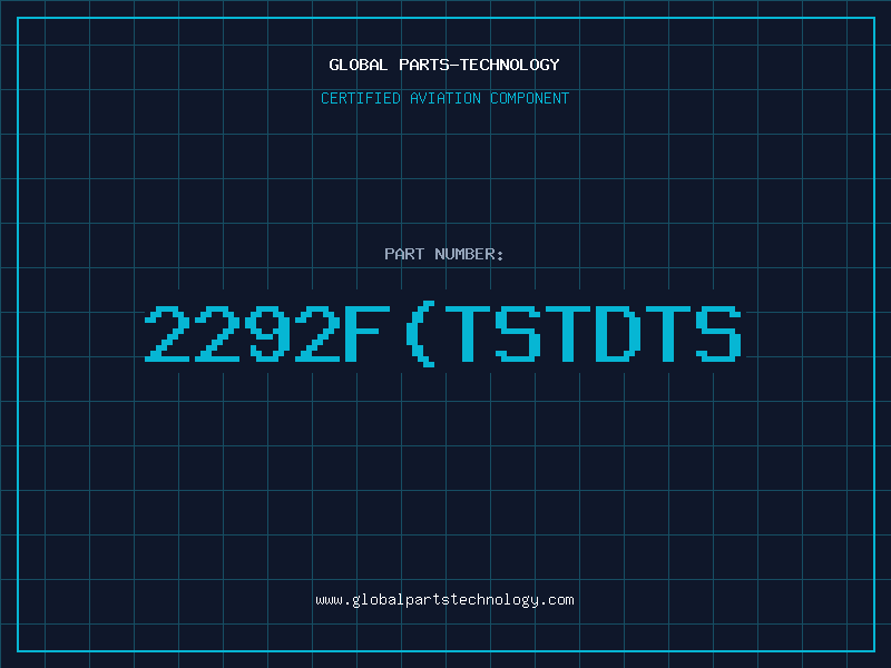 Aviation Part 2292FTSTDTS