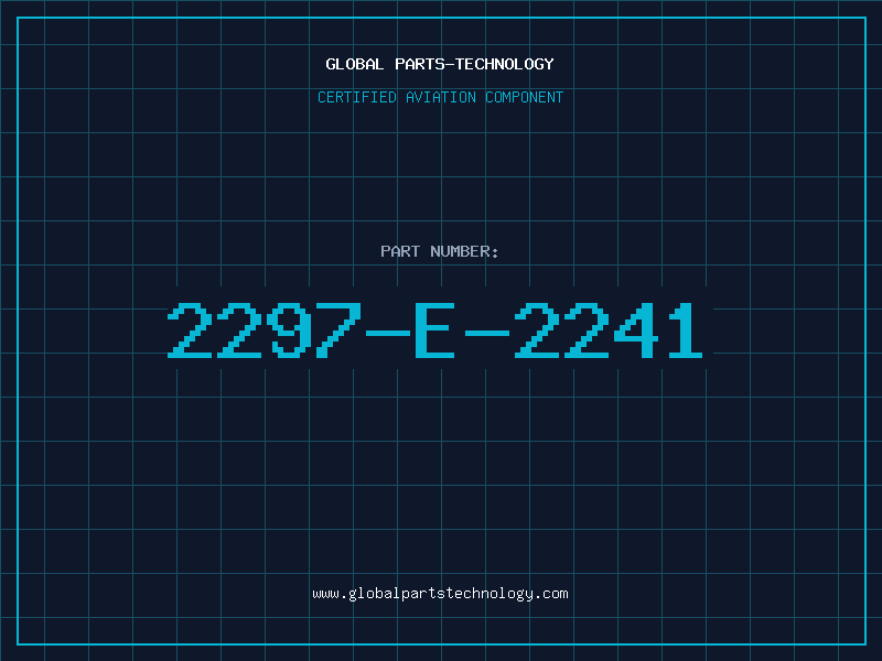 Aviation Part 2297-E-2241