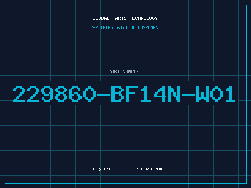 Aviation Part 229860-BF14N-W01