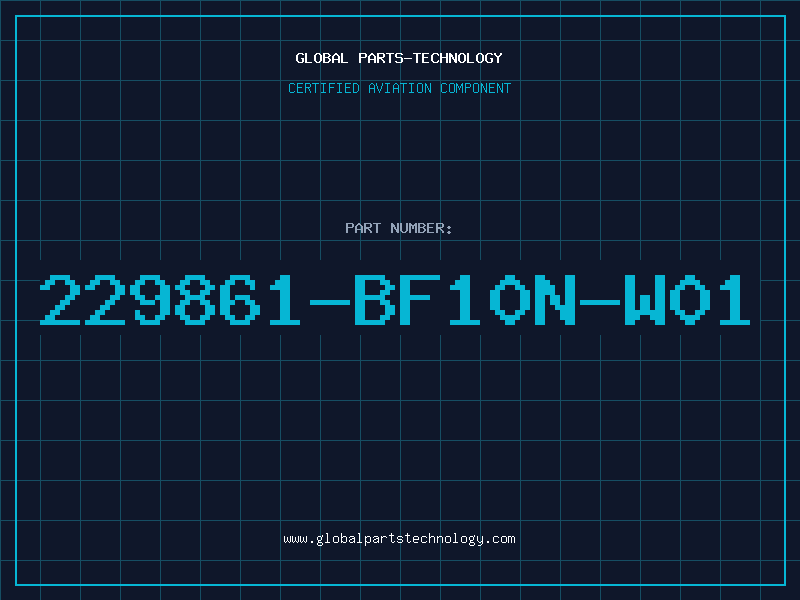 Aviation Part 229861-BF10N-W01