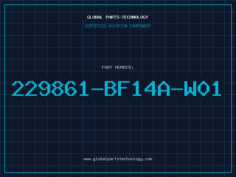 Aviation Part 229861-BF14A-W01