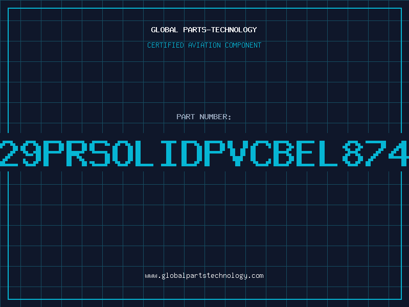Aviation Part 229PRSOLIDPVCBEL8744
