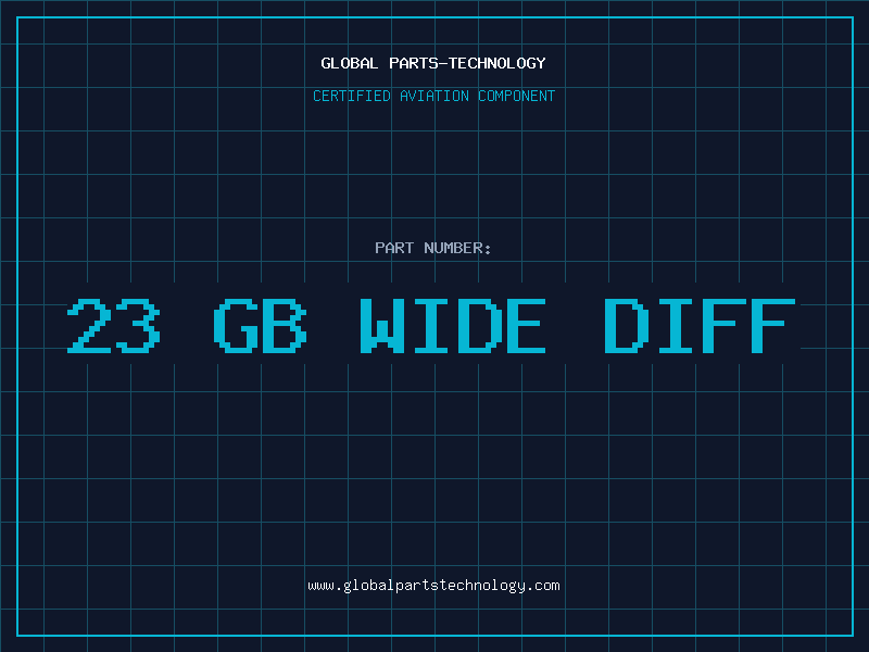 Aviation Part 23 GB WIDE DIFF