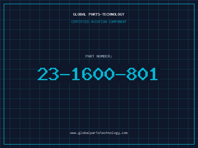 Aviation Part 23-1600-801