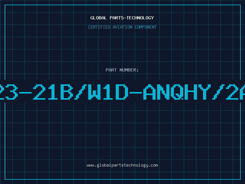 Aviation Part 23-21B/W1D-ANQHY/2A
