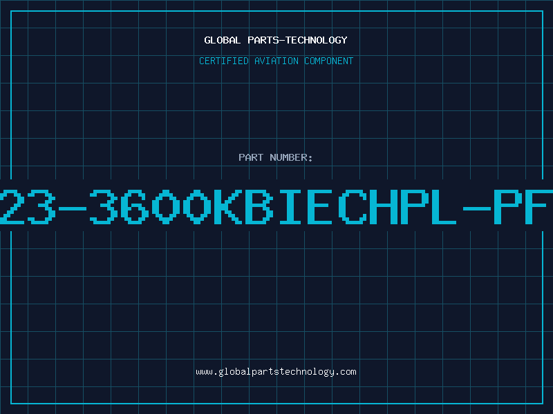 Aviation Part 23-3600KBIECHPL-PF