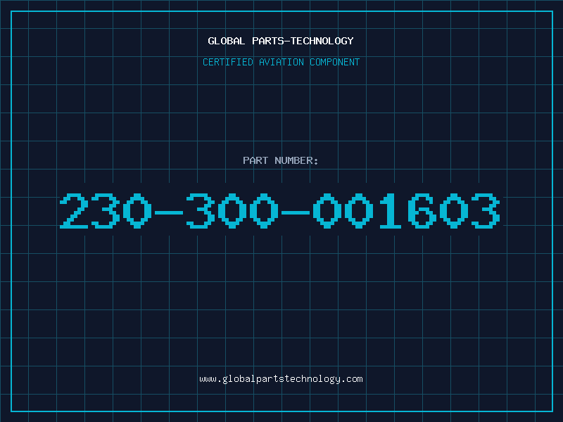 Aviation Part 230-300-001603