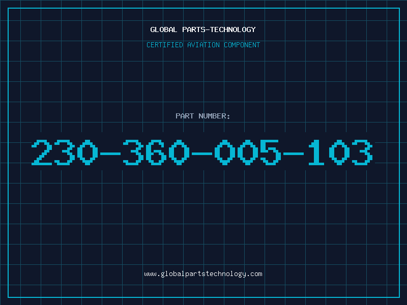 Aviation Part 230-360-005-103