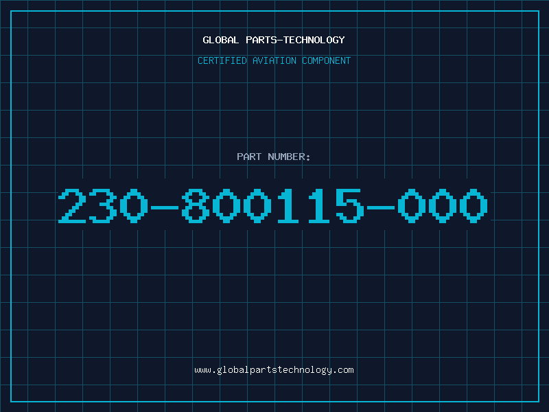 Aviation Part 230-800115-000