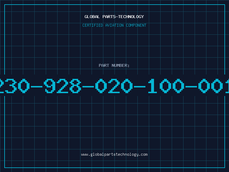 Aviation Part 230-928-020-100-001