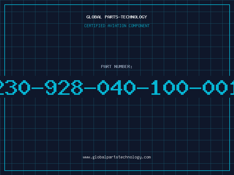 Aviation Part 230-928-040-100-001