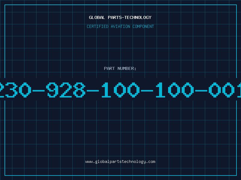 Aviation Part 230-928-100-100-001