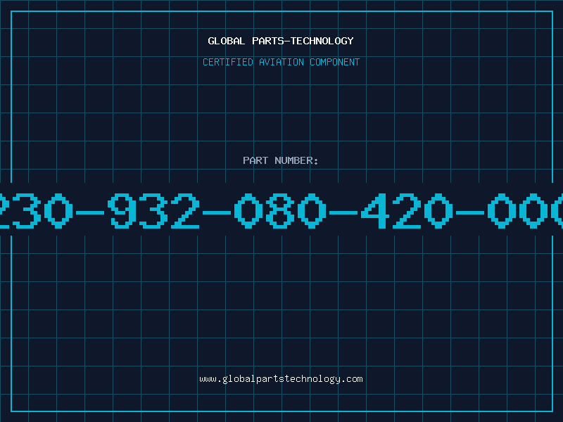 Aviation Part 230-932-080-420-000