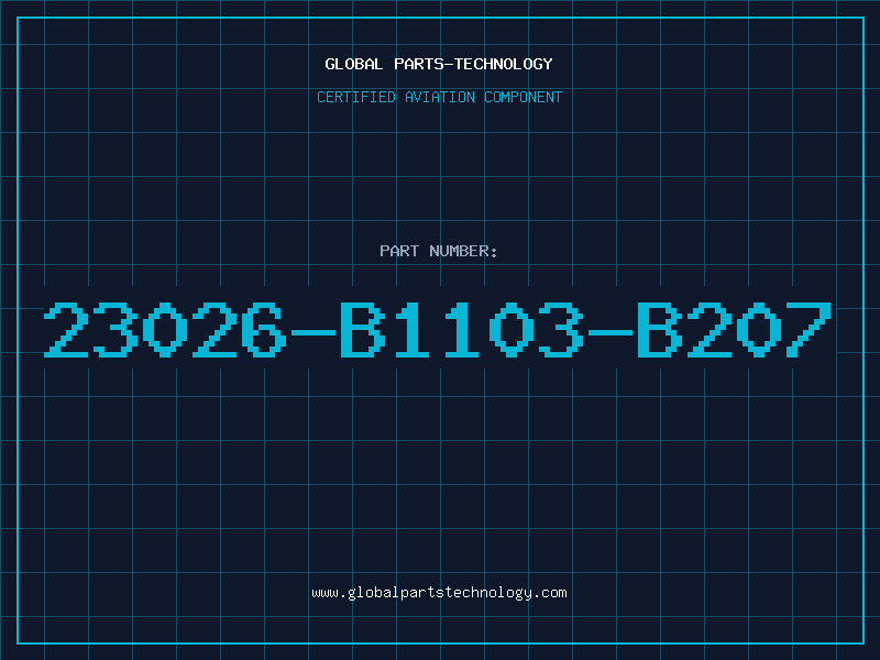 Aviation Part 23026-B1103-B207