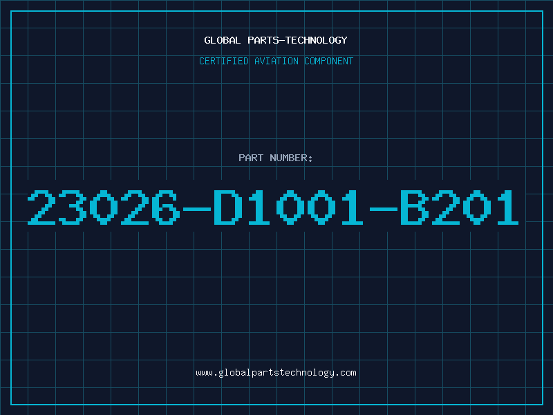 Aviation Part 23026-D1001-B201
