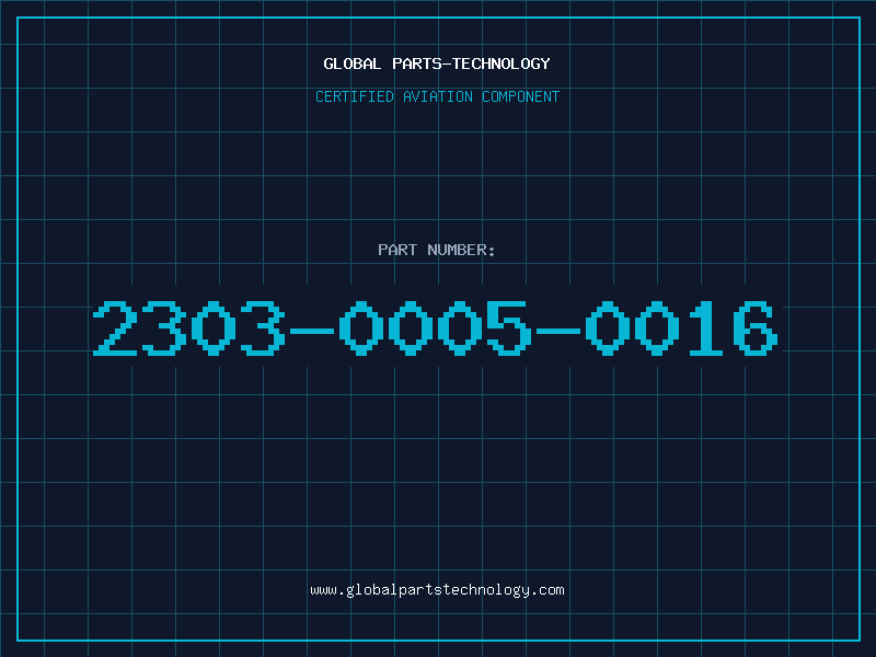 Aviation Part 2303-0005-0016