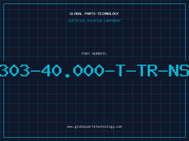 Aviation Part 2303-40.000-T-TR-NS1