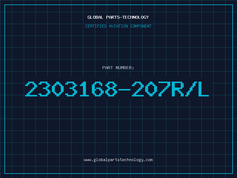 Aviation Part 2303168-207R/L