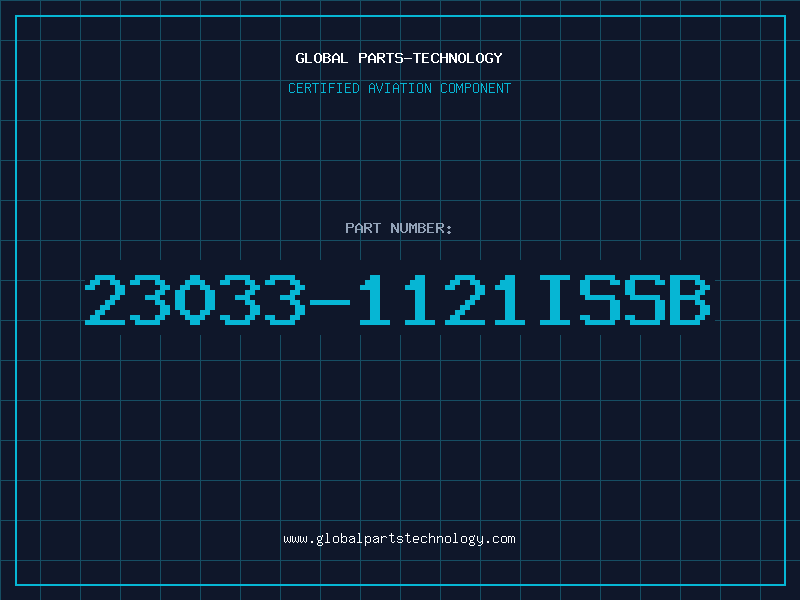 Aviation Part 23033-1121ISSB